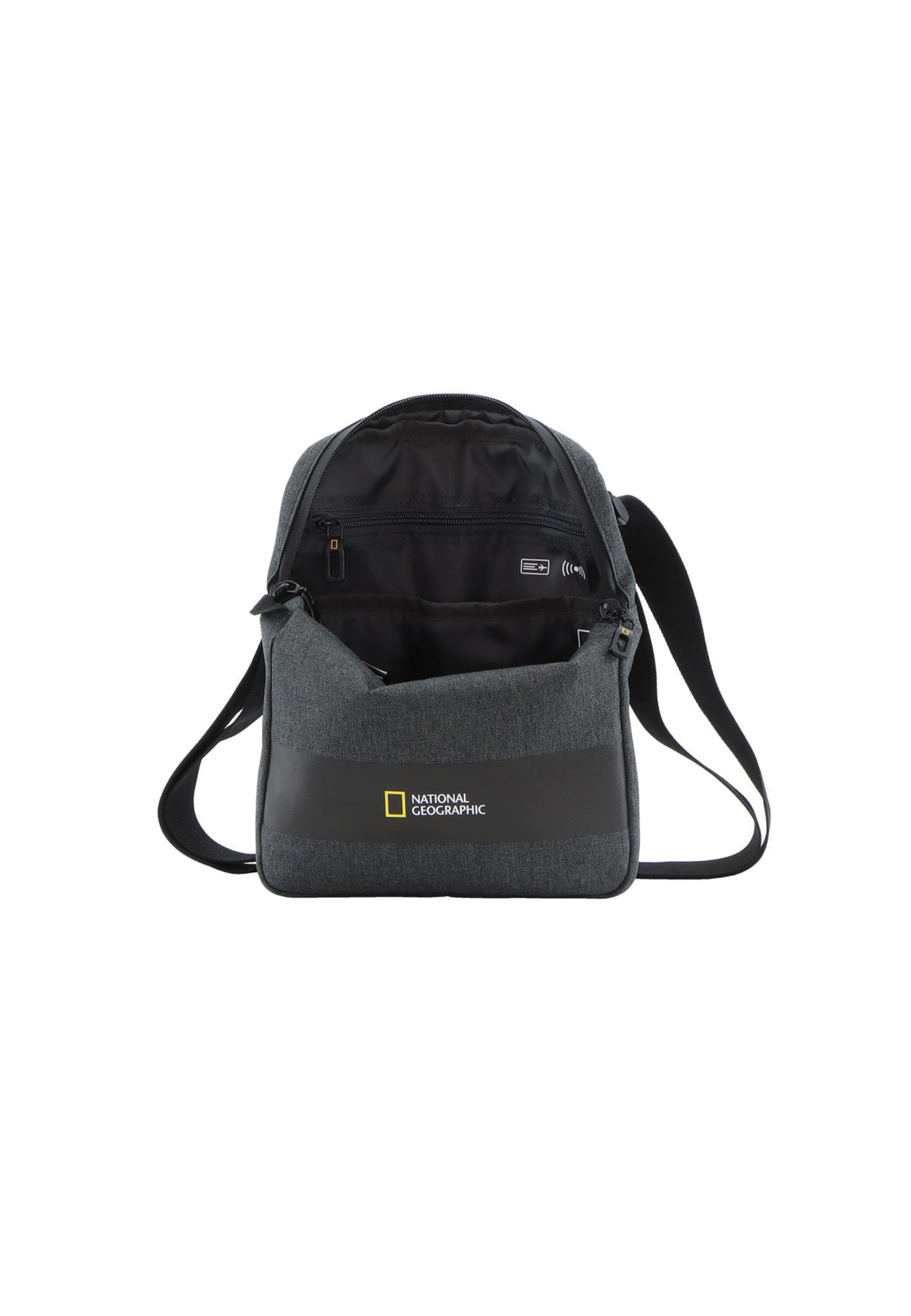 NATIONAL GEOGRAPHIC Schultertasche SHADOW, aus recycelten PET-Flaschen