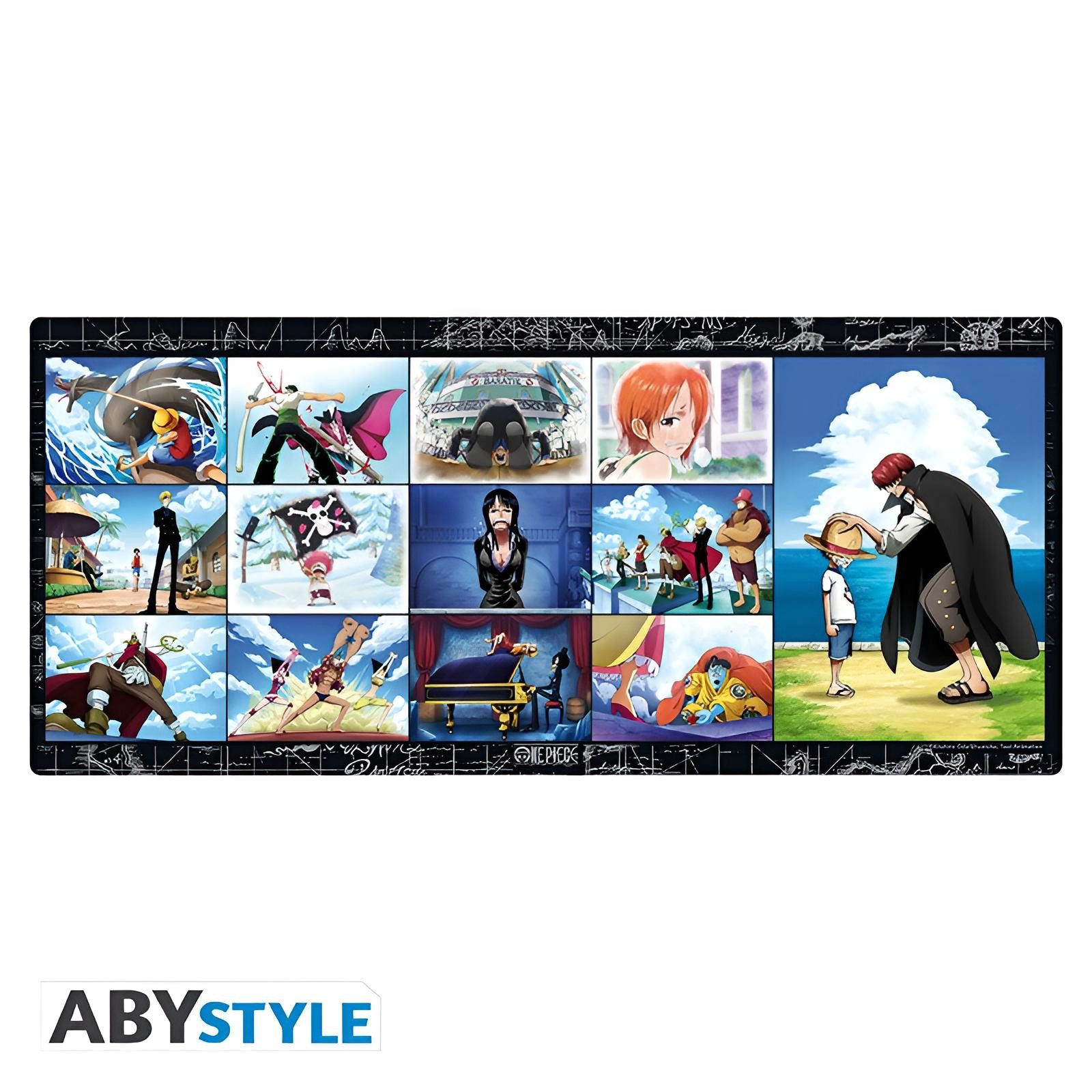 Abysse Merchandise-Figur One Piece - Mousepad XXL - Strawhat Crew