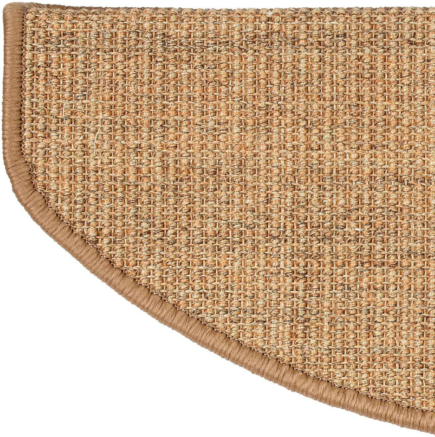 OTTO home Stufenmatte Natur, halbrund, Höhe: 8 mm, 100% Sisal, große Farbauswahl, selbstklebend, auch als Set 15 Stück – Bild 3 von 5
