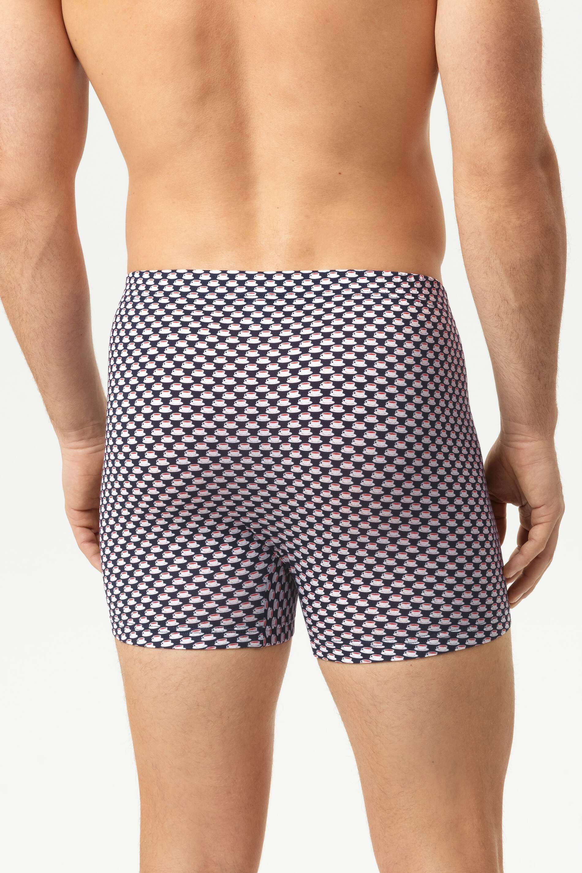 Mey Trunk Mey Trunk Shorty Serie Espresso Lovers mit Print (1-St., 1) Moderne Trunks, Gemustert, softes Modal – Bild 4 von 4