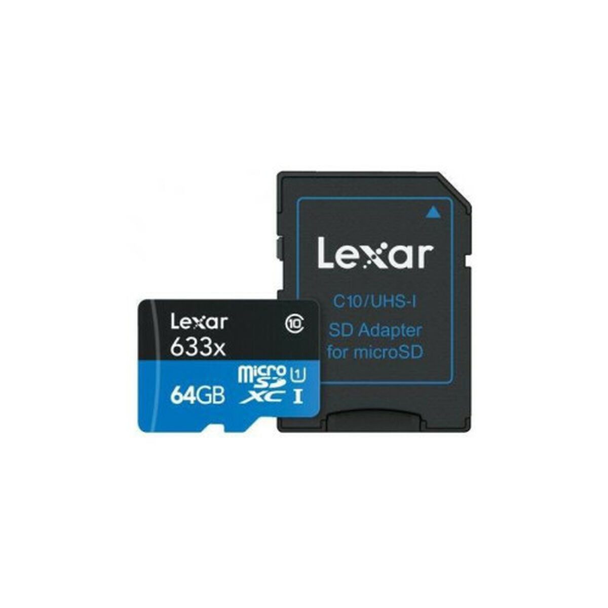 Lexar Micro SD-Karte (Micro SD-Karte Lexar HIGH-PERFORMANCE 633X 64 GB)