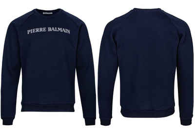 Balmain Sweatshirt PIERRE BALMAIN Iconic Logo Sweatshirt Jumper Sweater Pulli Pullover To