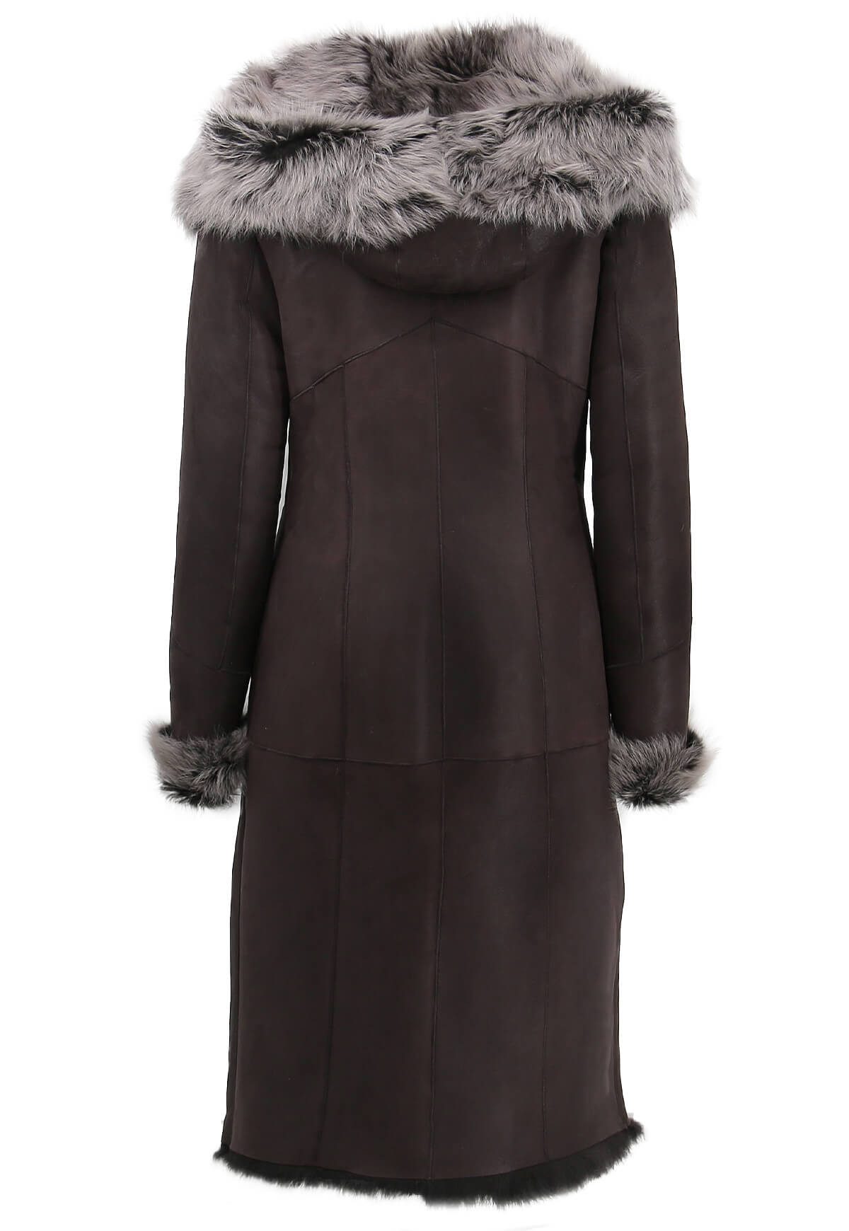 Hollert Wintermantel Toscana Lammfellmantel Davina Braun günstig online kaufen