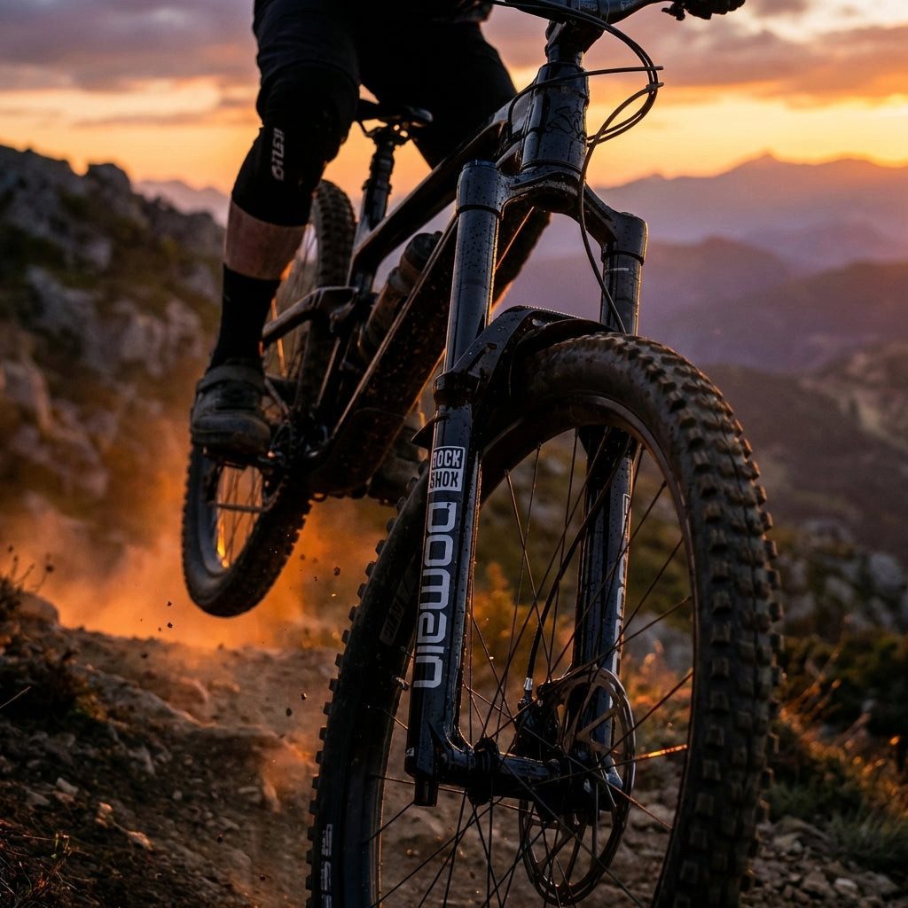 RockShox Federgabel RockShox LowerLeg 27"15x110Boost DomainB1+ 11.4018.091.058,GlossBlack