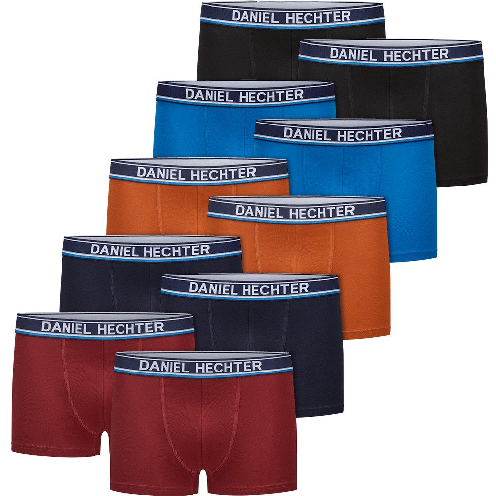 Daniel Hechter Boxershorts Markenqualität im Multi-Pack (Set, 10er Pack) Baumwollreich und hautfreundlich