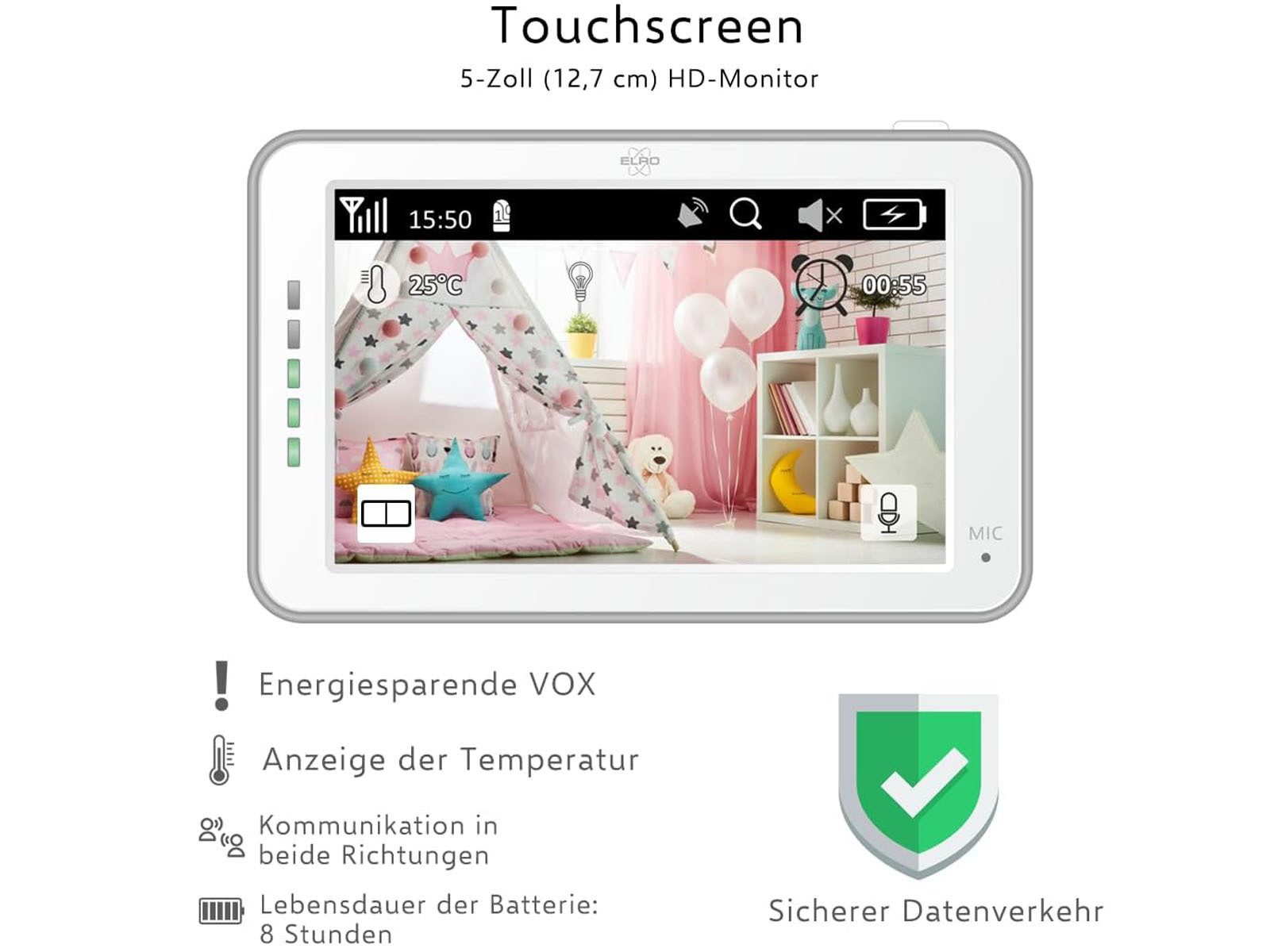 Elro Baby Monitor Royale - Bild 5