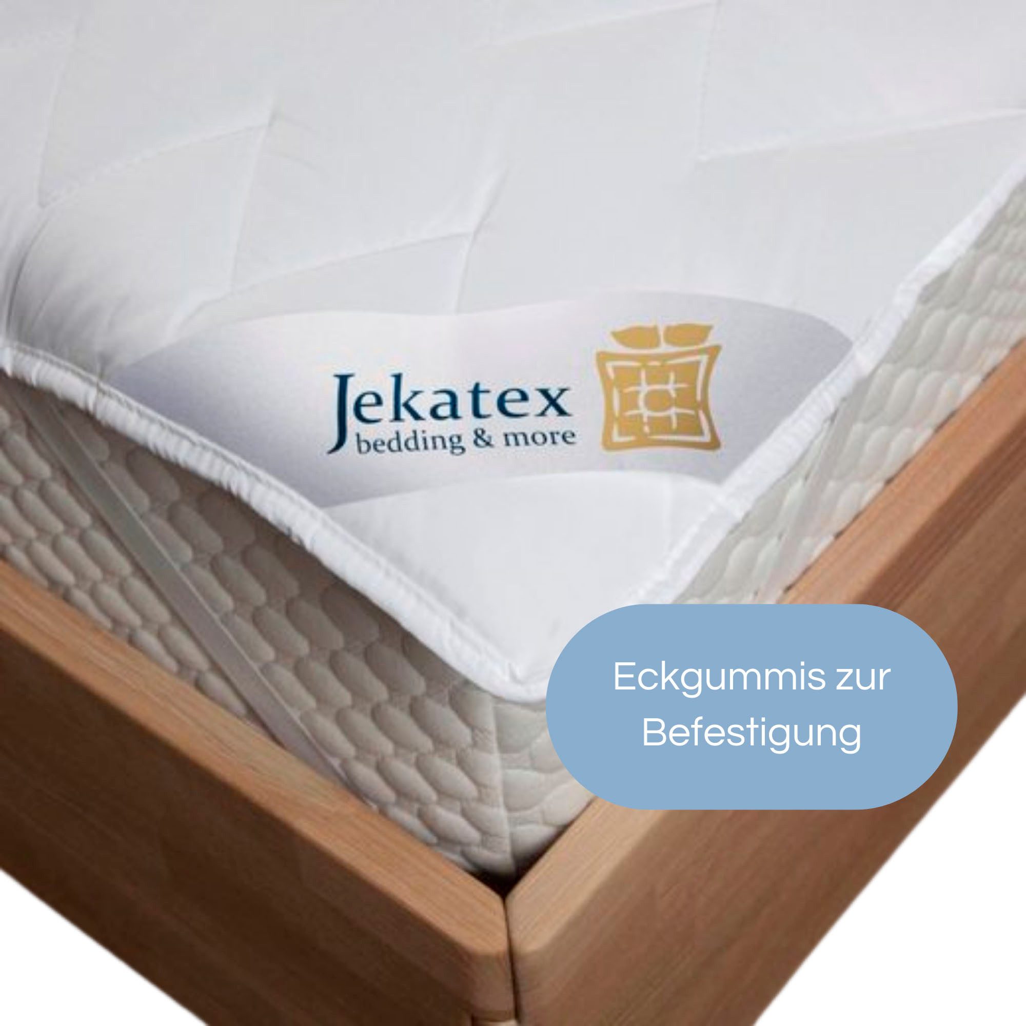 Matratzenauflage Aloe Vera Jekatex, Auflage 90x200 cm für Matratze mit Aloe Vera veredelt. – Bild 2 von 5