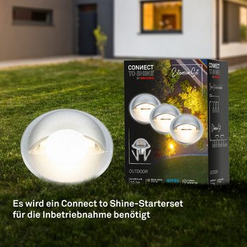 Briloner Leuchten Gartenstrahler 3923034, LED fest verbaut, Warmweiß