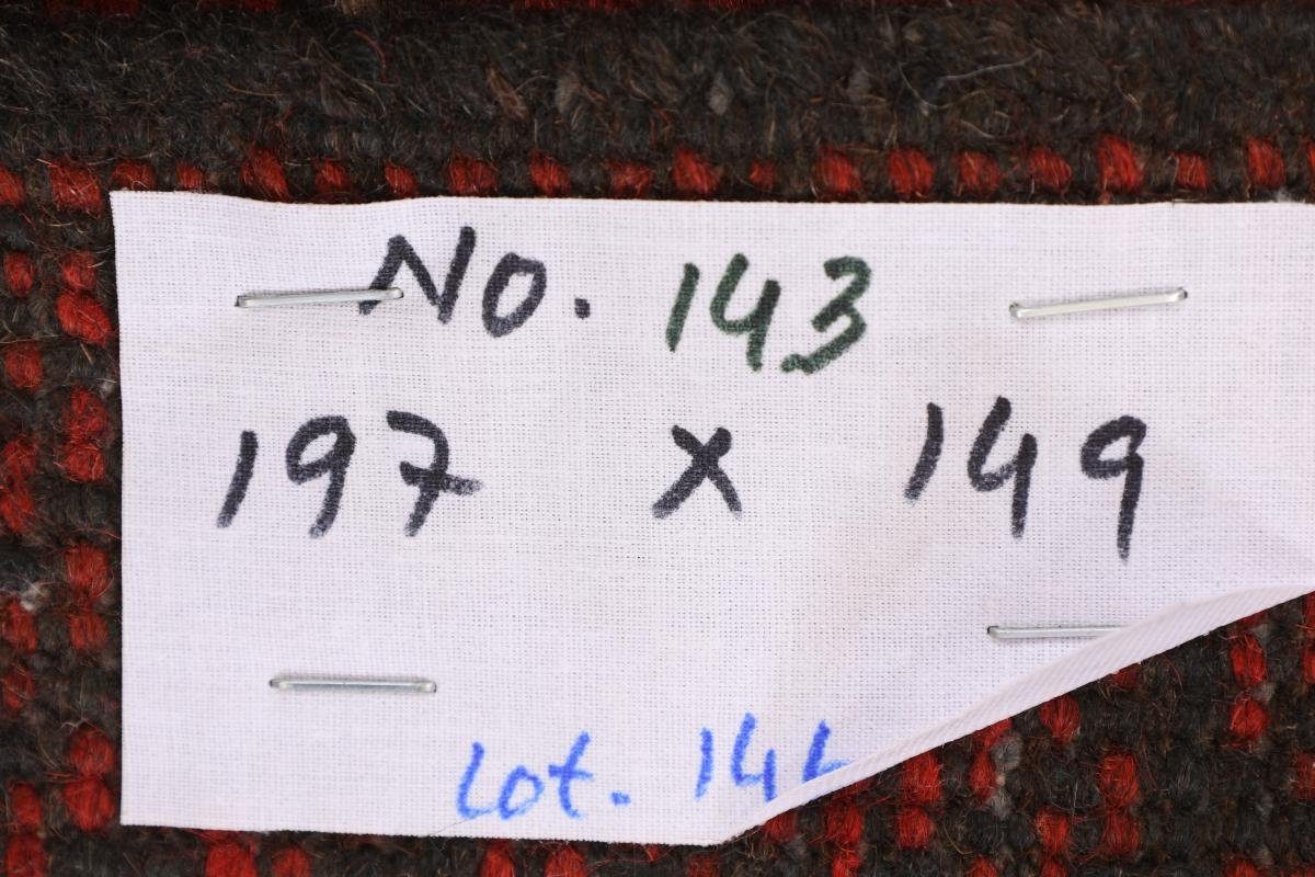 Trading, 148x198 Nain mm Afghan Akhche Orientteppich Höhe: 6 Handgeknüpfter rechteckig, Orientteppich,