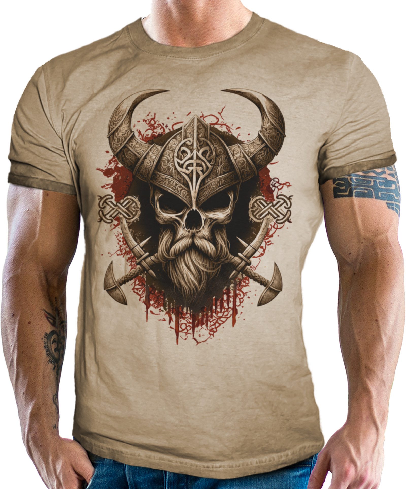 T-Shirt für Wikinger Fans