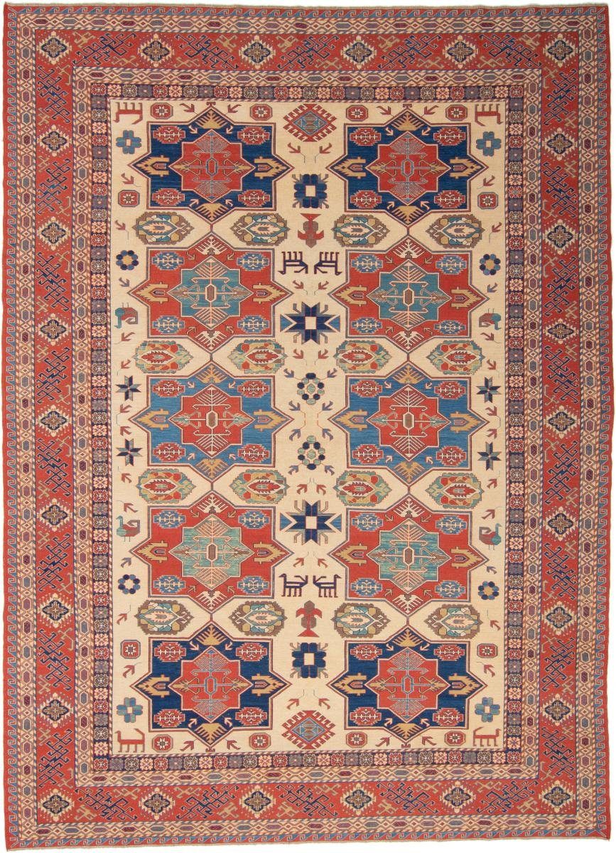 Orientteppich Kelim Fars Sumak 274x379 Handgeknüpfter Orientteppich, Nain Trading, rechteckig, Höhe: 5 mm