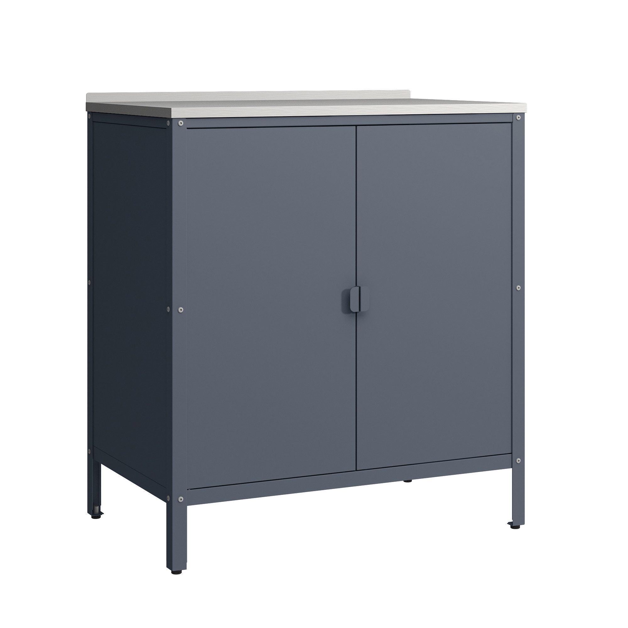 casa.pro Mehrzweckschrank »Bolognano« Schrank 92x80x50 cm mit 2 Türen