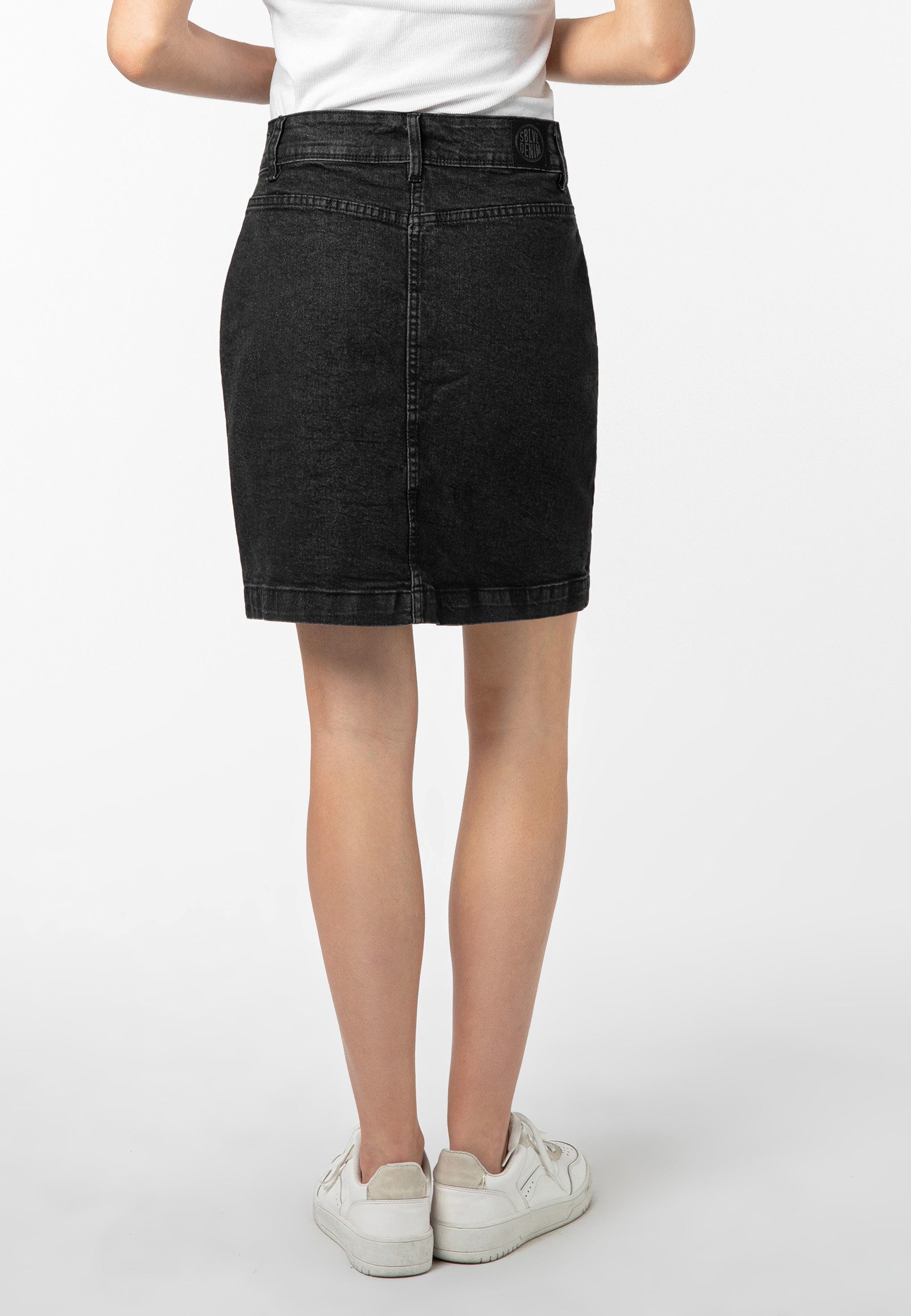 SUBLEVEL Jeansrock used Look, mit Knopfverschluss günstig online kaufen