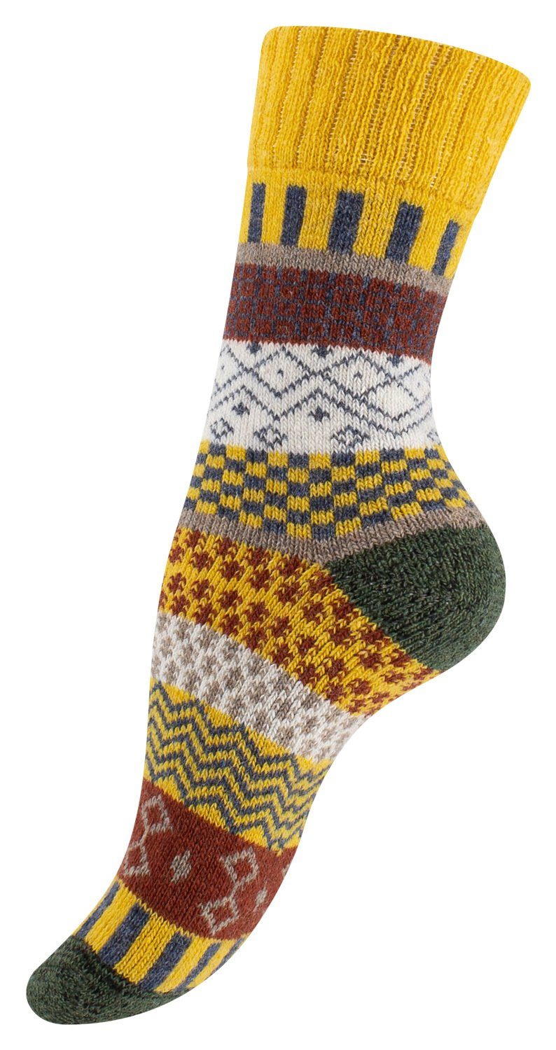 Vincent Creation® Socken (3-Paar) Hygge Socken mit Wolle – Bild 5 von 5