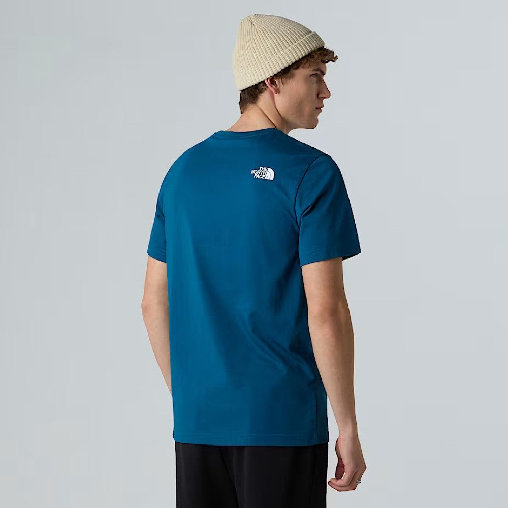 The North Face T-Shirt SS EASY TEE - Shirt mit Logo auf der Brust - Kurzarmshirt