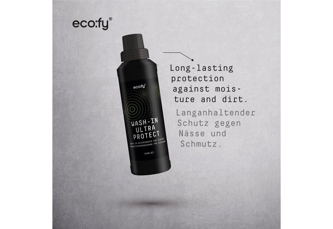 Thumbnail - eco:fy Wash-In Ultra Protect Einwaschimprägnierung Imprägnierspray (1 St), PFC-frei, unsichtbarer Ultra-Schutzfilm