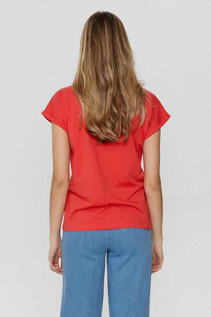 nümph Rundhalsshirt Rundhals T-Shirt für Damen (1-tlg., keine Angabe)