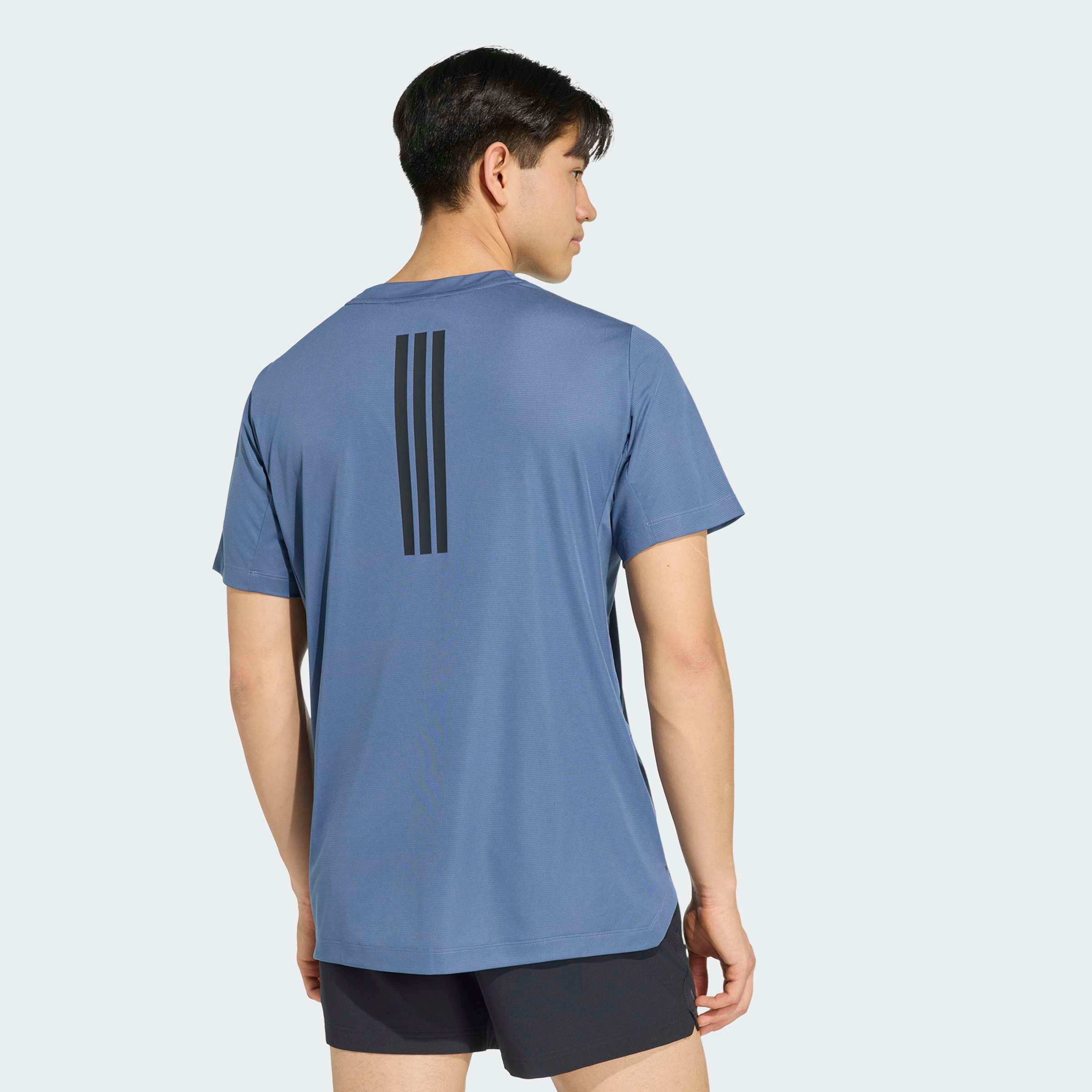 adidas Performance T-Shirt D4T PRIMELIFT 3-STREIFEN mit climacool®, normale Passform – Bild 2 von 5