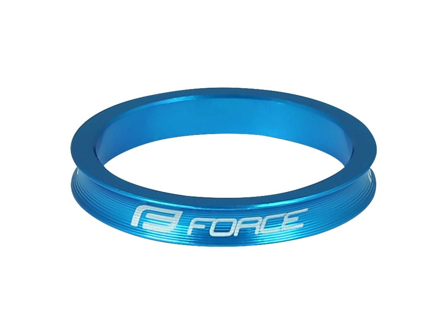 Lenkervorbau spacer headset FORCE 1 1/8" AHEAD 5 mm Al. blue