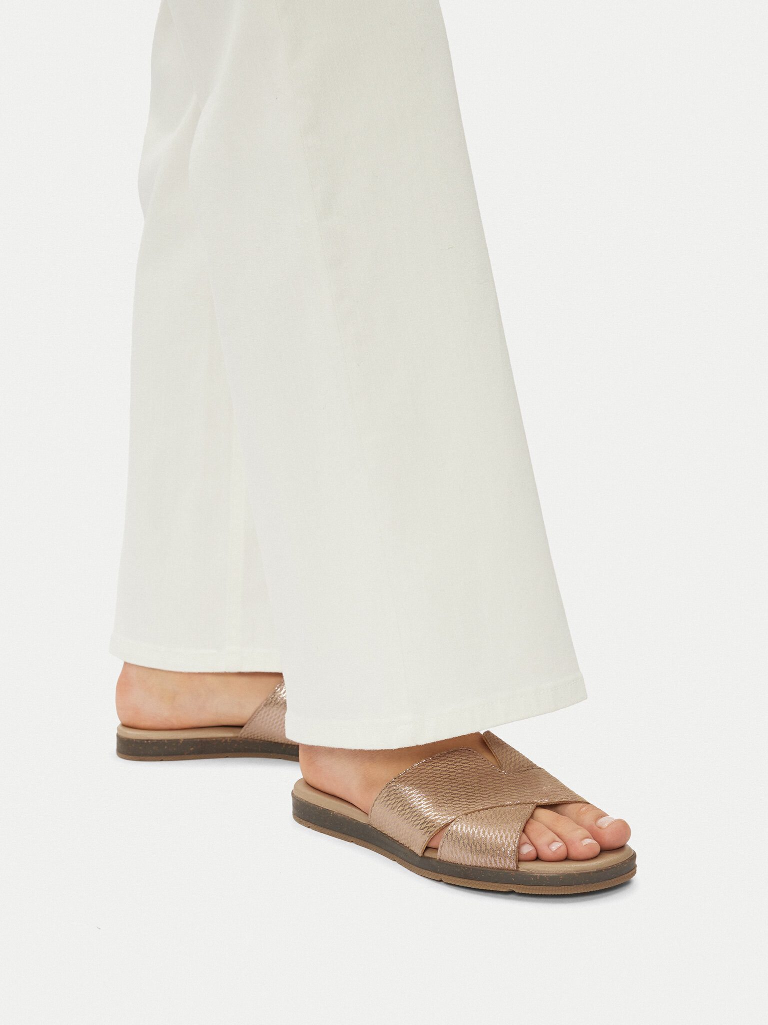 Lasocki Damen-Flip-Flops beige WI16-740A-02 Badepantolette