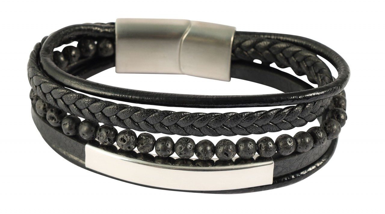 Adelia´s Edelstahlarmband Herren Armband aus Edelstahl