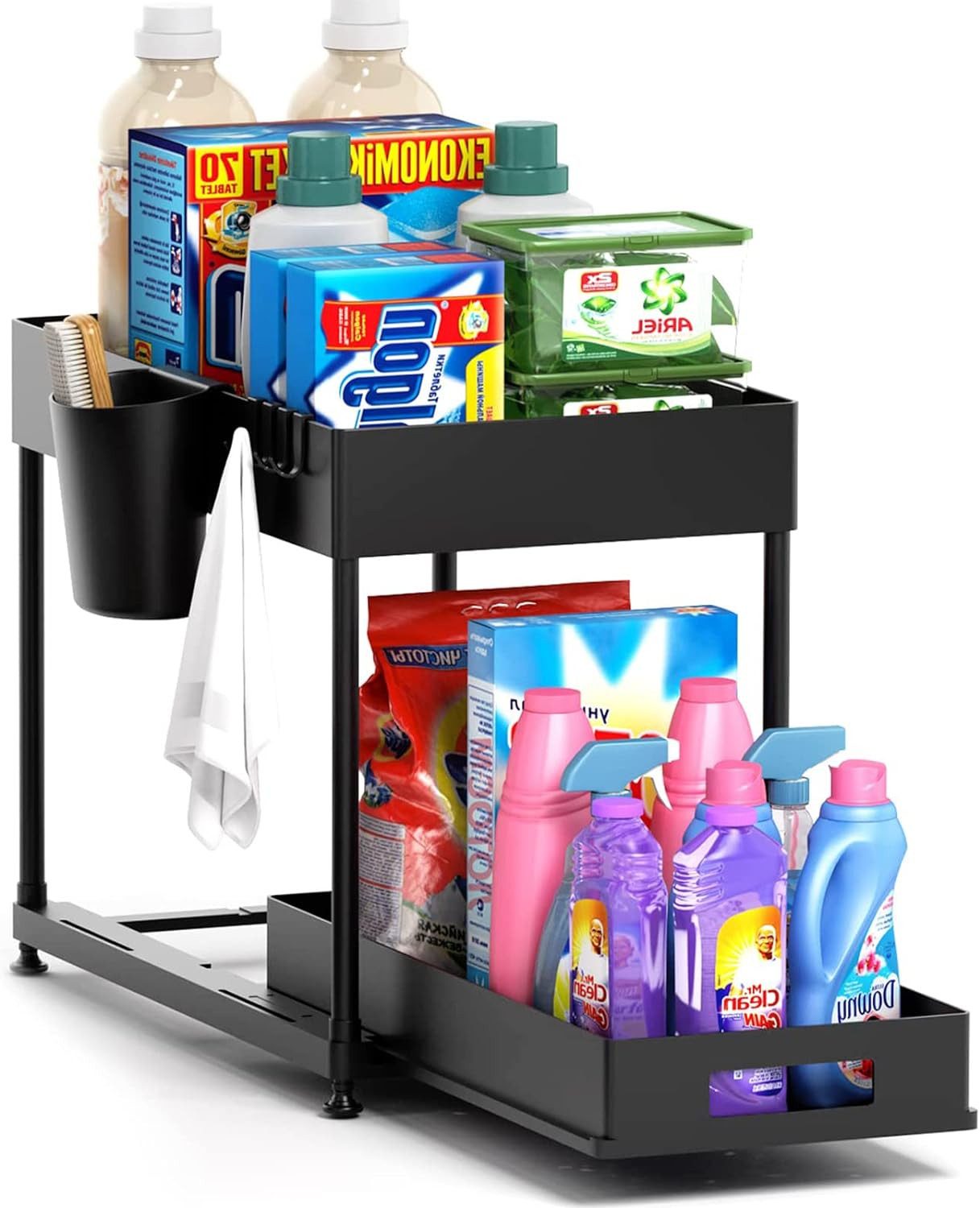 Refined Living Ablageregal Waschbecken Regal, Küchenschrank Organizer, Spül günstig online kaufen