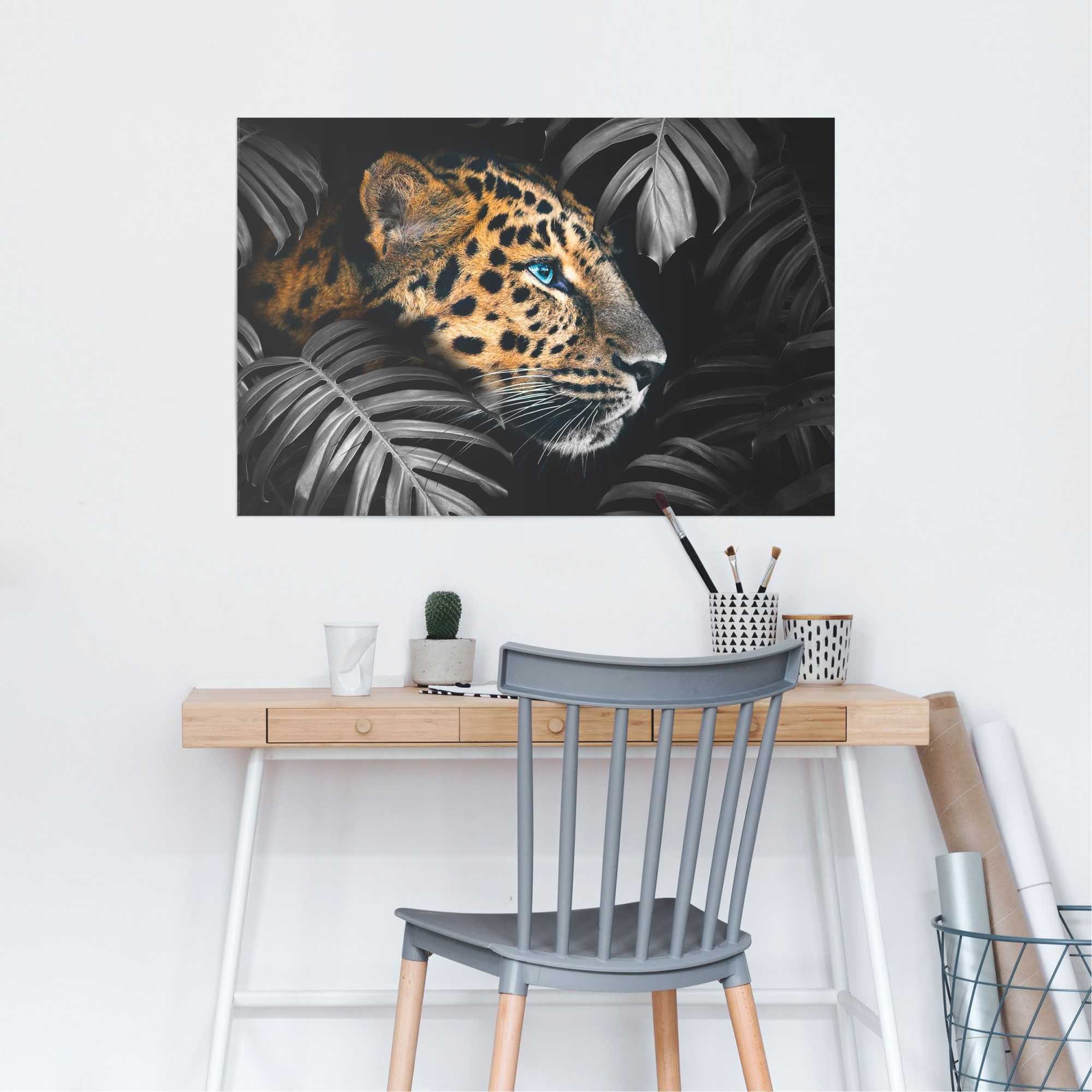 Reinders! Poster »Leopard Jungle - Eyecatcher - Tiermotiv - Modern«, (1 Stück)-HomeTrends