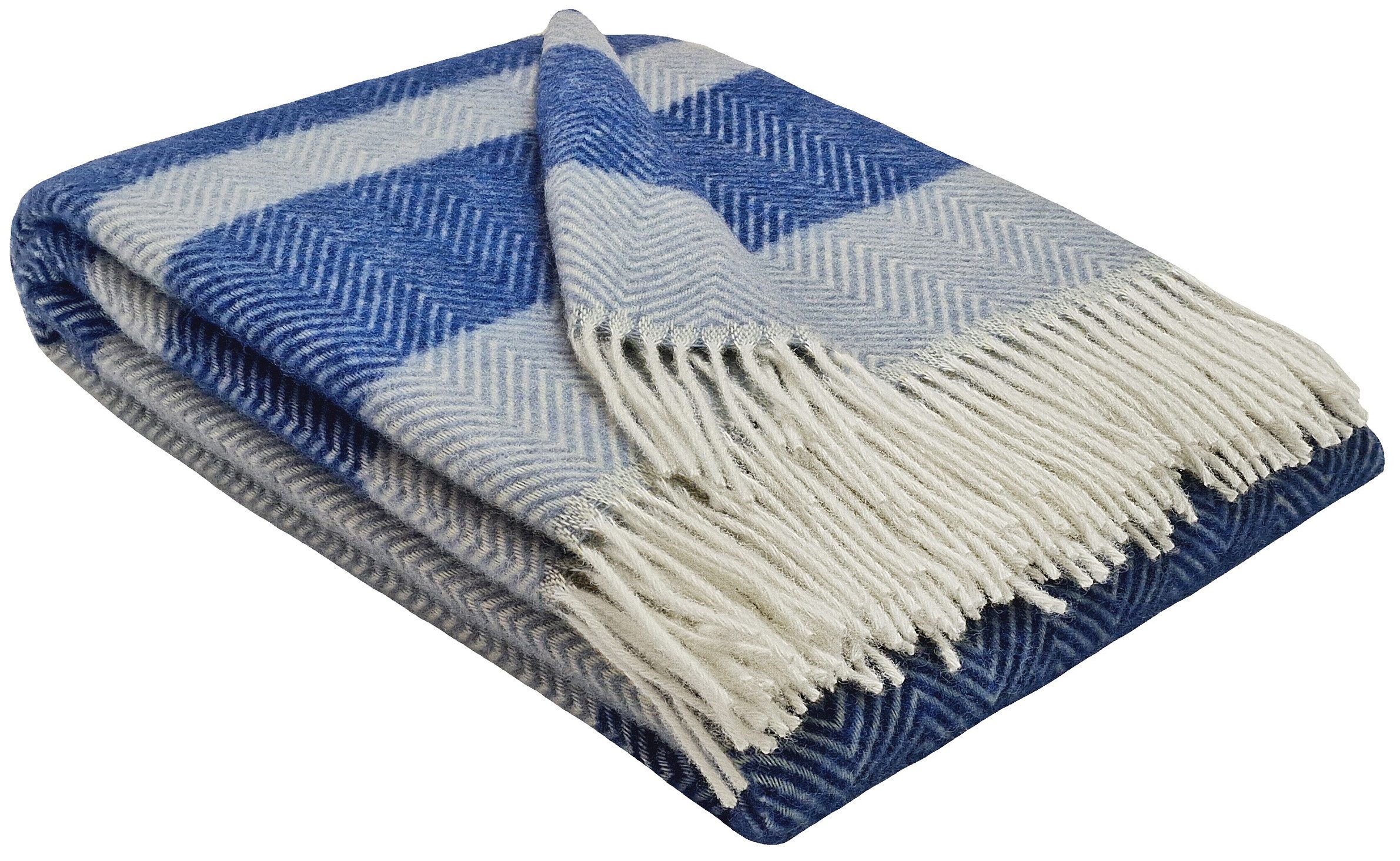 Wolldecke "TIROL M" 100 % Wolle, 140 x 200 cm in versch. Farben, STTS