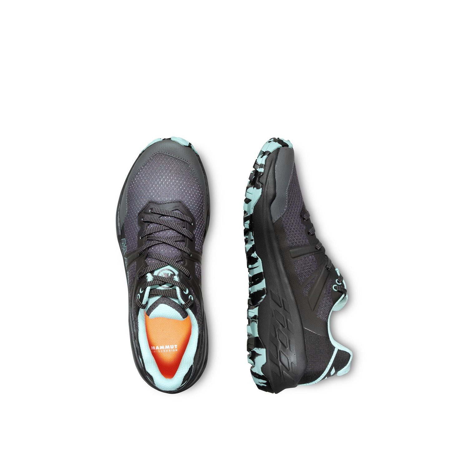 Mammut Sertig II Low schwarz/blau Damen Laufschuh