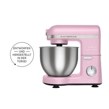 Karaca Küchenmaschine Mastermaid Chef Standmixer Rosa 1500W 5 Lt, Mixer, Food Processor