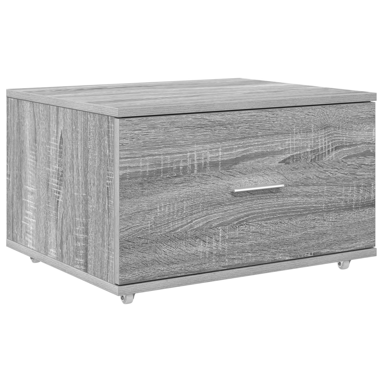 vidaXL Fächerschrank Schubladenschrank Grau Sonoma Holzwerkstoff günstig online kaufen