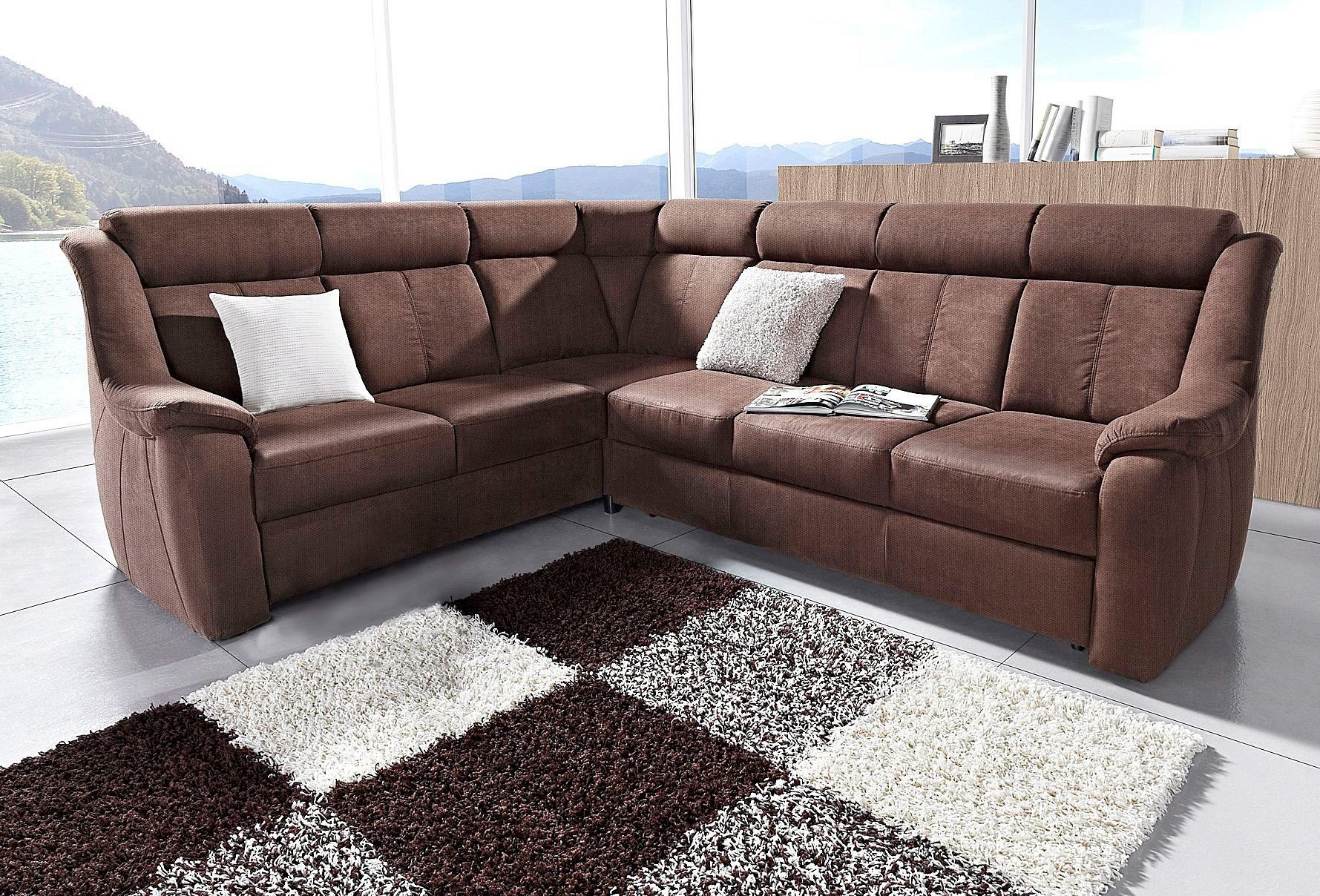 sit&more Ecksofa Basel L-Form, wahlweise mit günstig online kaufen