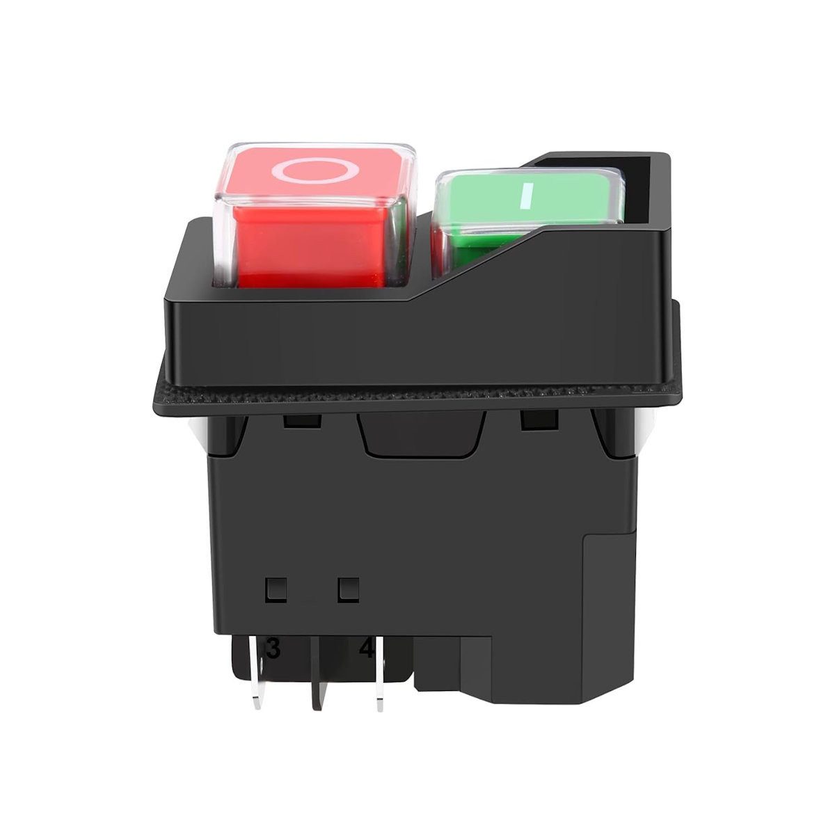 TRIPUS Schalter 555.199 Einbauschalter UA-TP02A UC 250V, 50HZ Nullspannungsschalter, Schutz vor unbeabsichtigtem Wiederanlauf