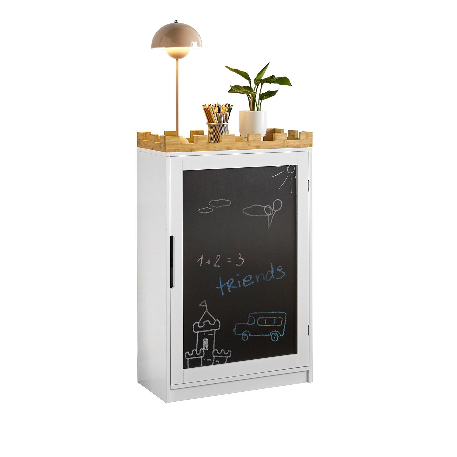 SoBuy Bücherregal KMB43, Kinderregal mit Tafel günstig online kaufen