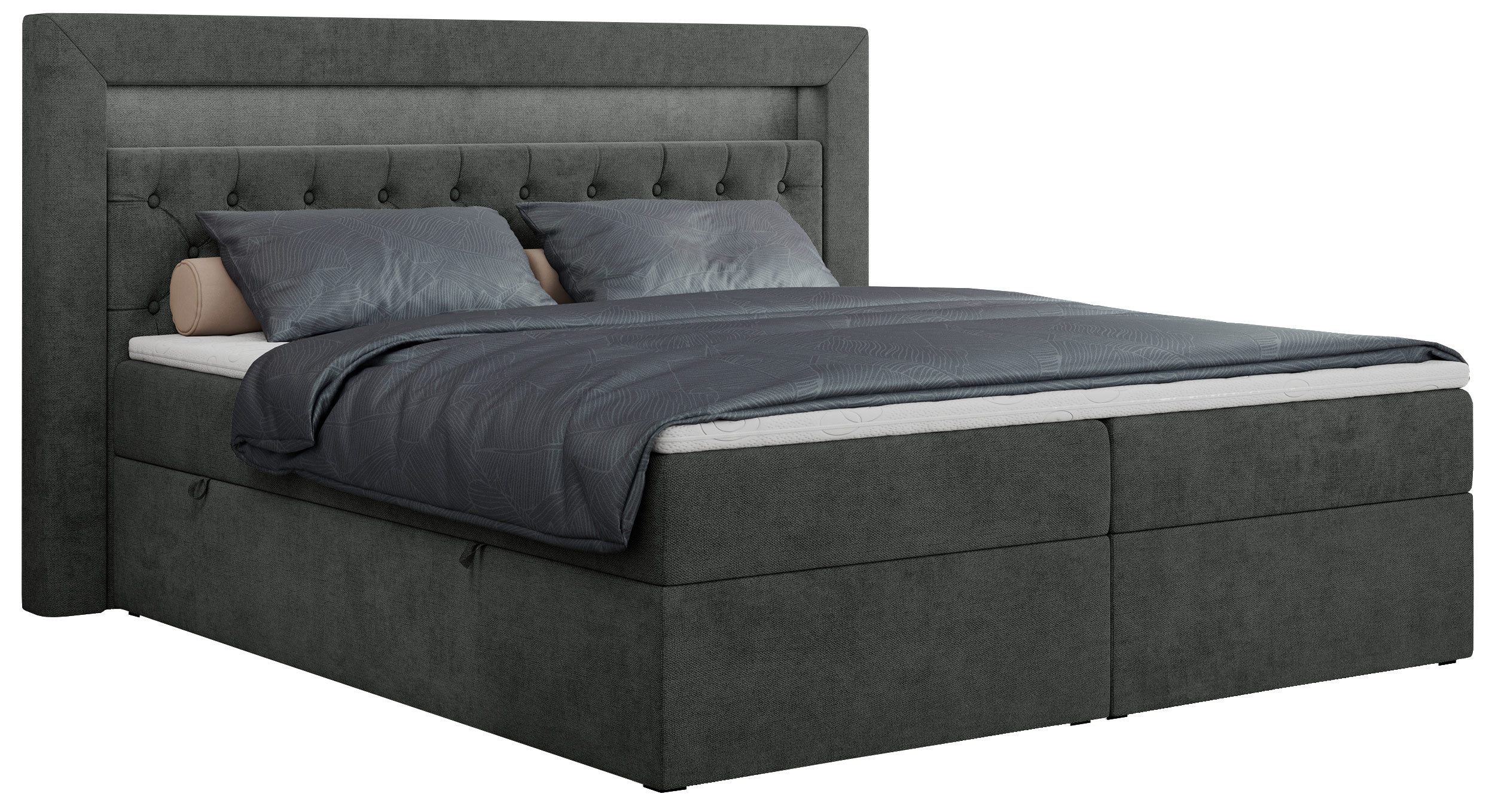 MKS MÖBEL Boxspringbett Gold 6 (Set, günstig online kaufen