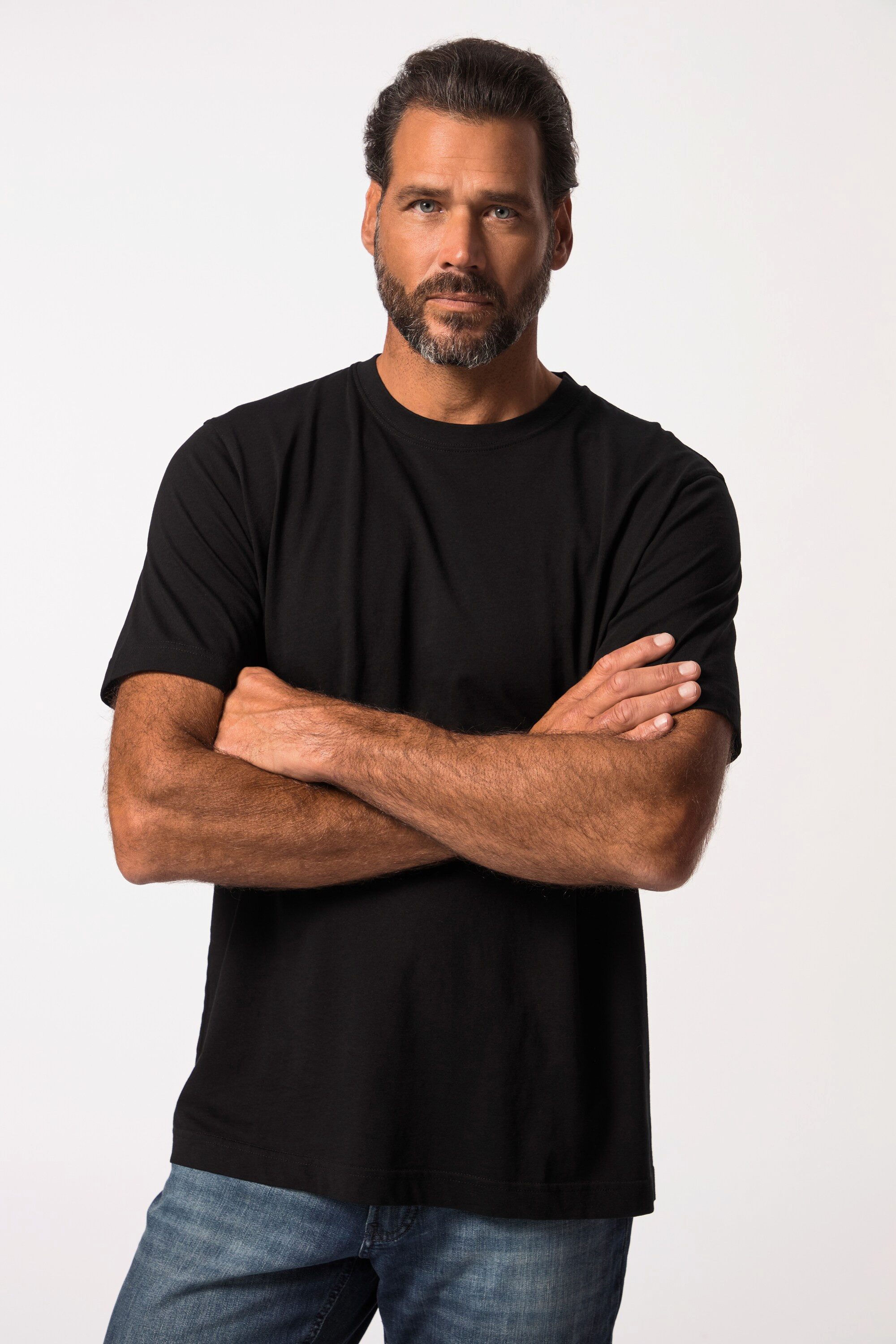 JP1880 T-Shirt bis 8XL T-Shirt JP1880-Motiv auf der Brust günstig online kaufen