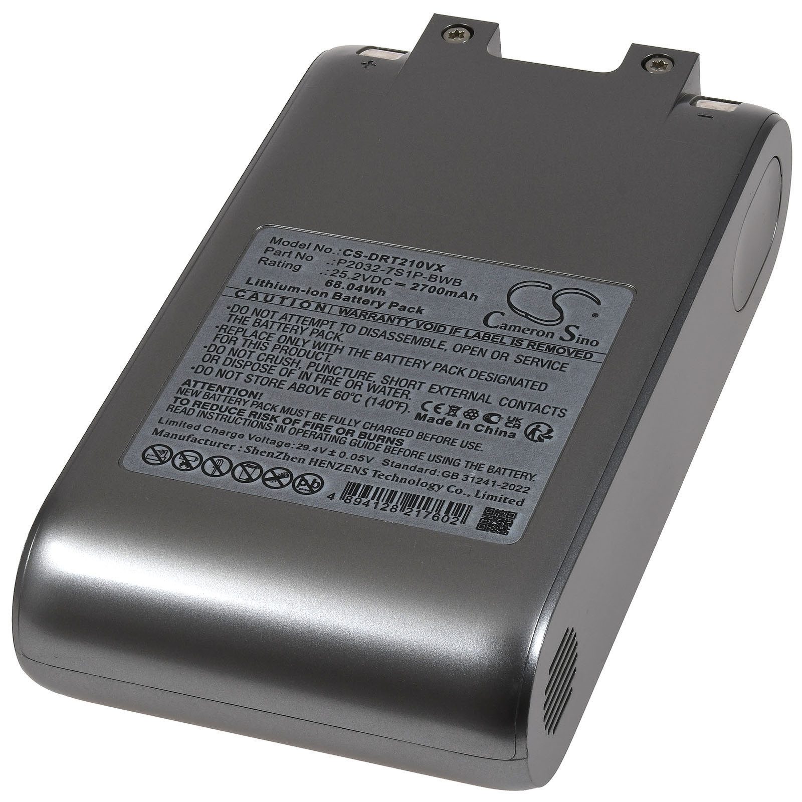 Powery Akku für Dreame Typ P2032-7S1P-BWB Akku 2700 mAh (25.2 V)
