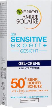 GARNIER Sonnenschutzcreme Ambre Solaire Sensitive expert+ LSF 50+