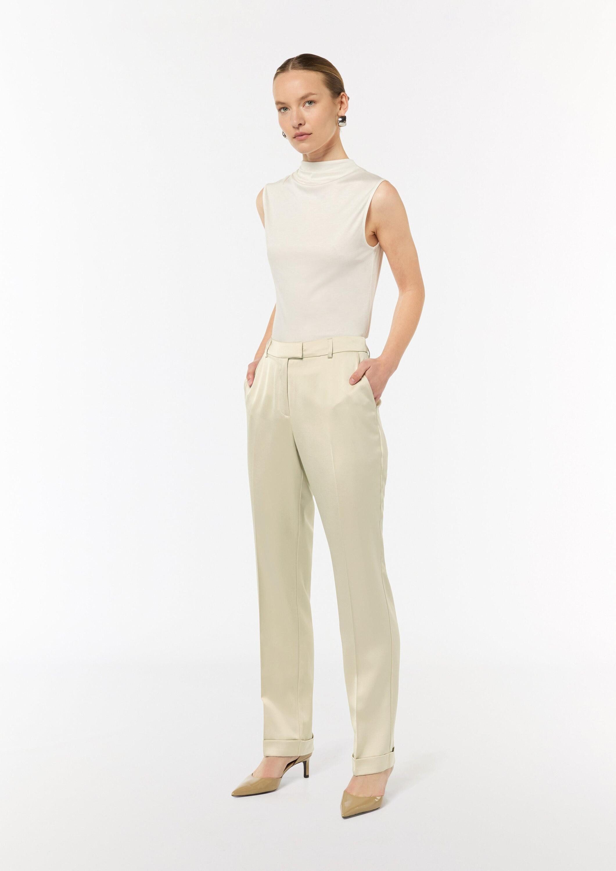 comma 7/8-Hose Hose Regular: Satinhose mit günstig online kaufen