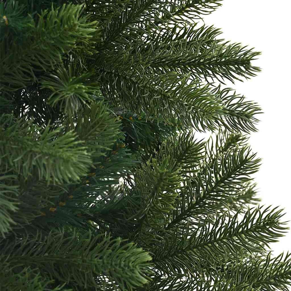 vidaXL Künstlicher Weihnachtsbaum Künstlicher Weihnachtsbaum 210 cm PVC, PE und Stahl Grün – Bild 4 von 5