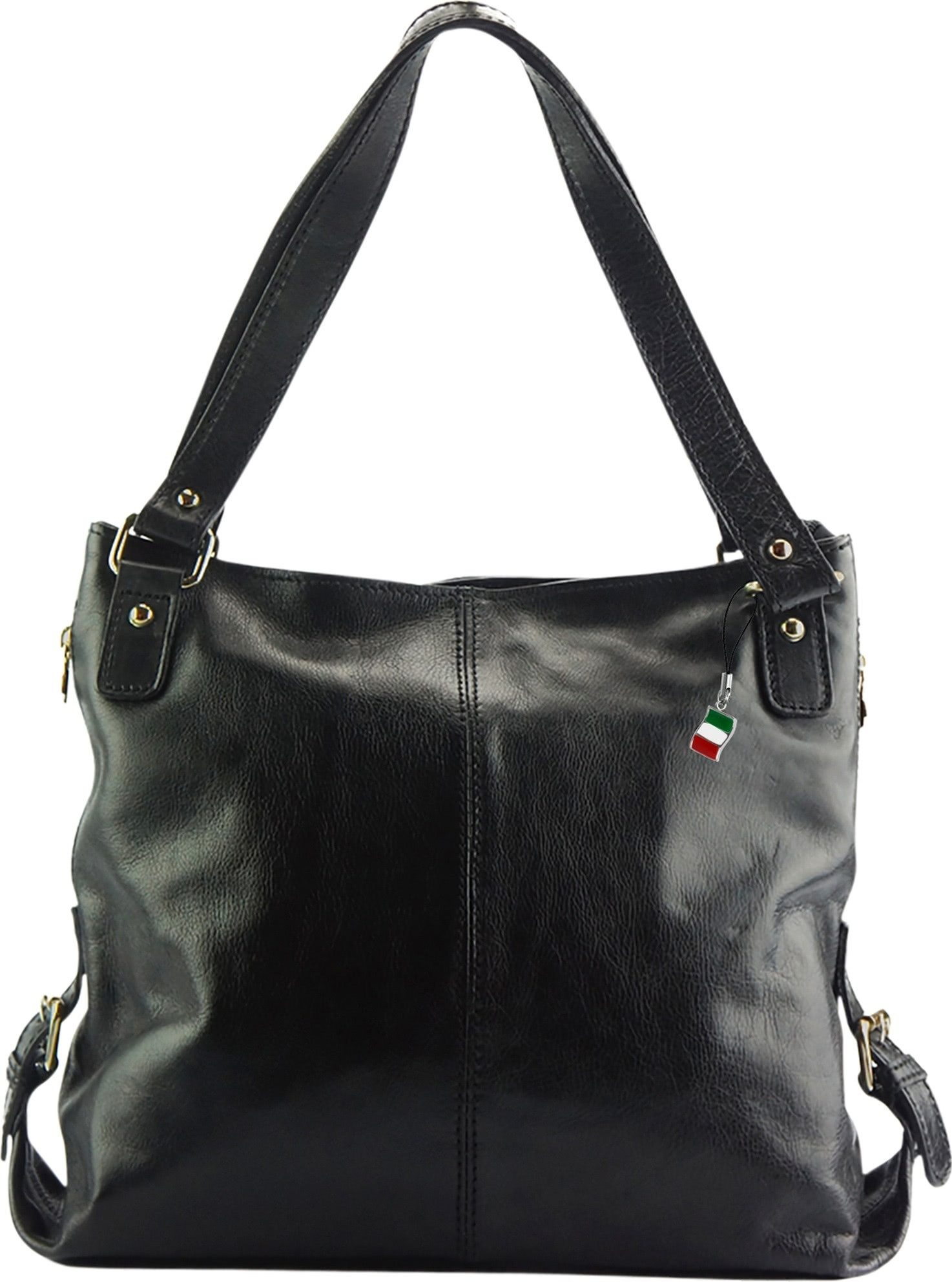 Schultertasche Florence Echtleder Damen Schultertasche
