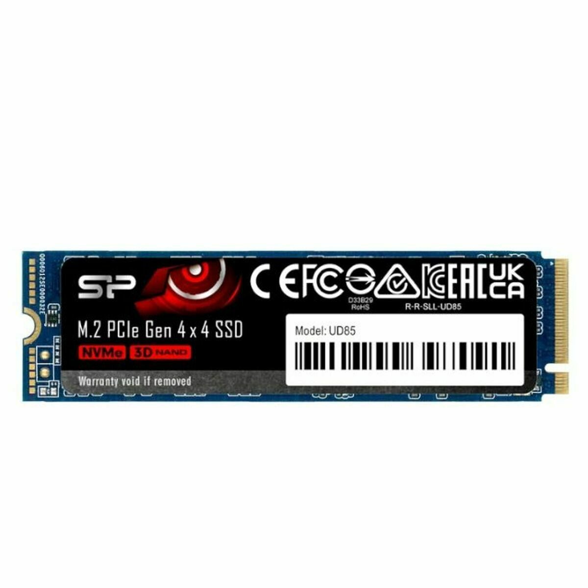 SILICON POWER interne HDD-Festplatte, Festplatte Silicon Power UD85 M.2 2 TB SSD