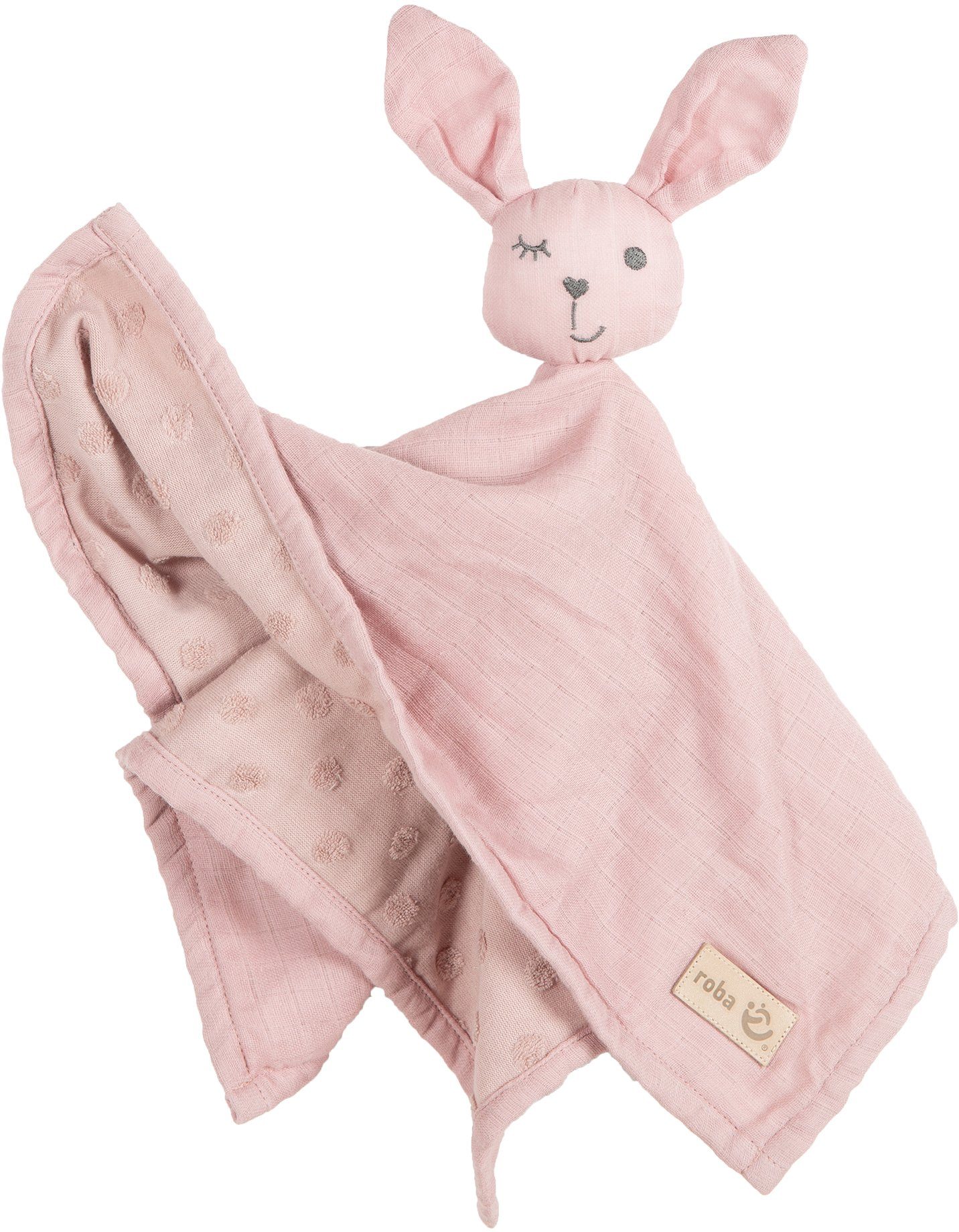 roba® Schmusetuch Lil Planet, rosa/mauve, GOTS made with organic materials, zertifiziert durch BCS 36081