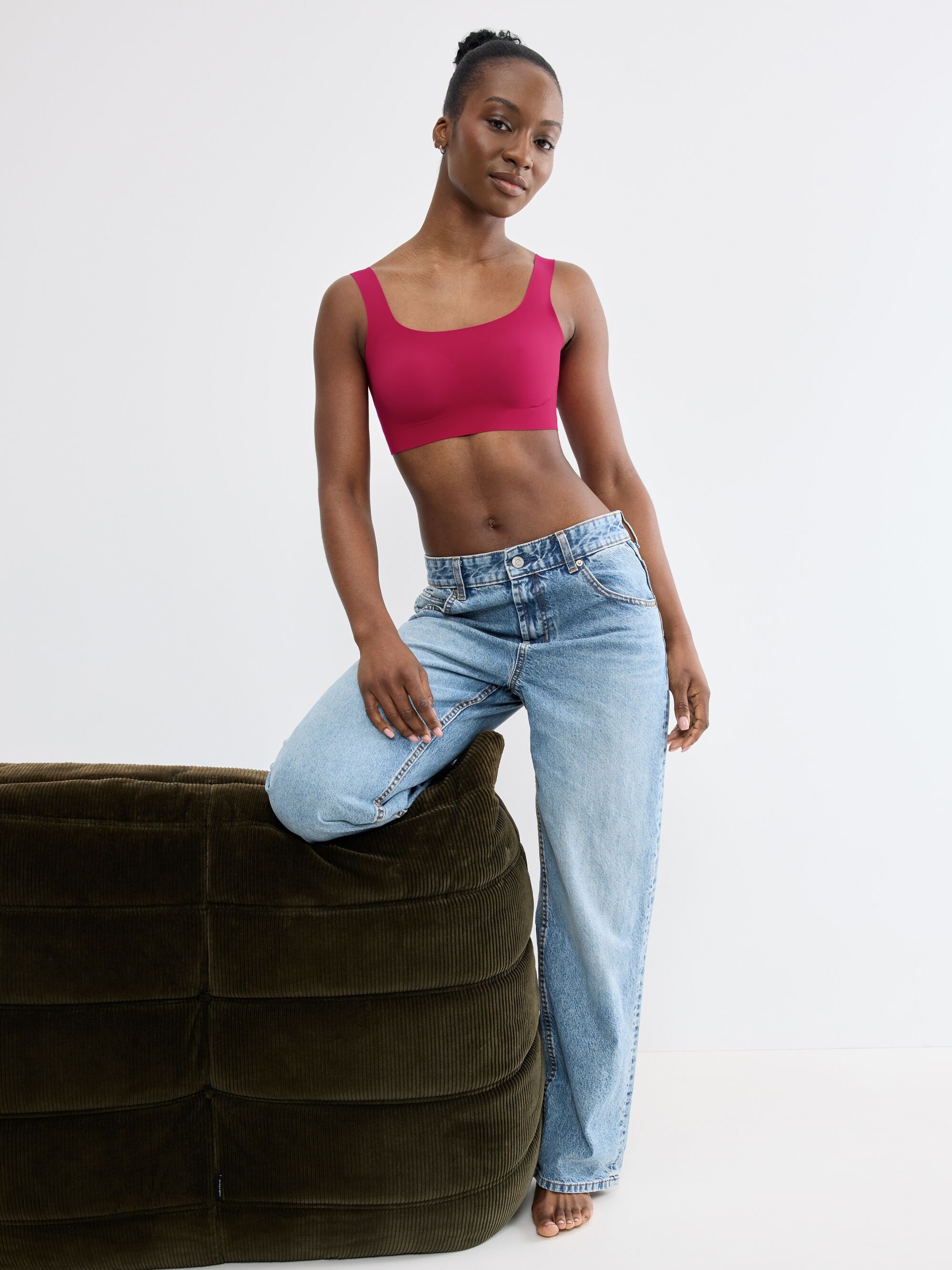 sloggi Bustier ZERO Feel 2.0 mit herausnehmbaren Pads, leichter Halt, Mikrofaser – Bild 5 von 5