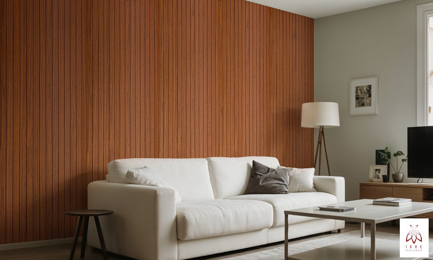 IKHEMalarka Wandpaneel Selbstklebende Flexible Schaum-Wandverkleidung 1,8 m², BxL: 60x300 cm, 1,8 qm, (1 Rolle = 1,8 m², 300x60cm) Schall- und wärmeisolierend,  – Bild 4 von 5