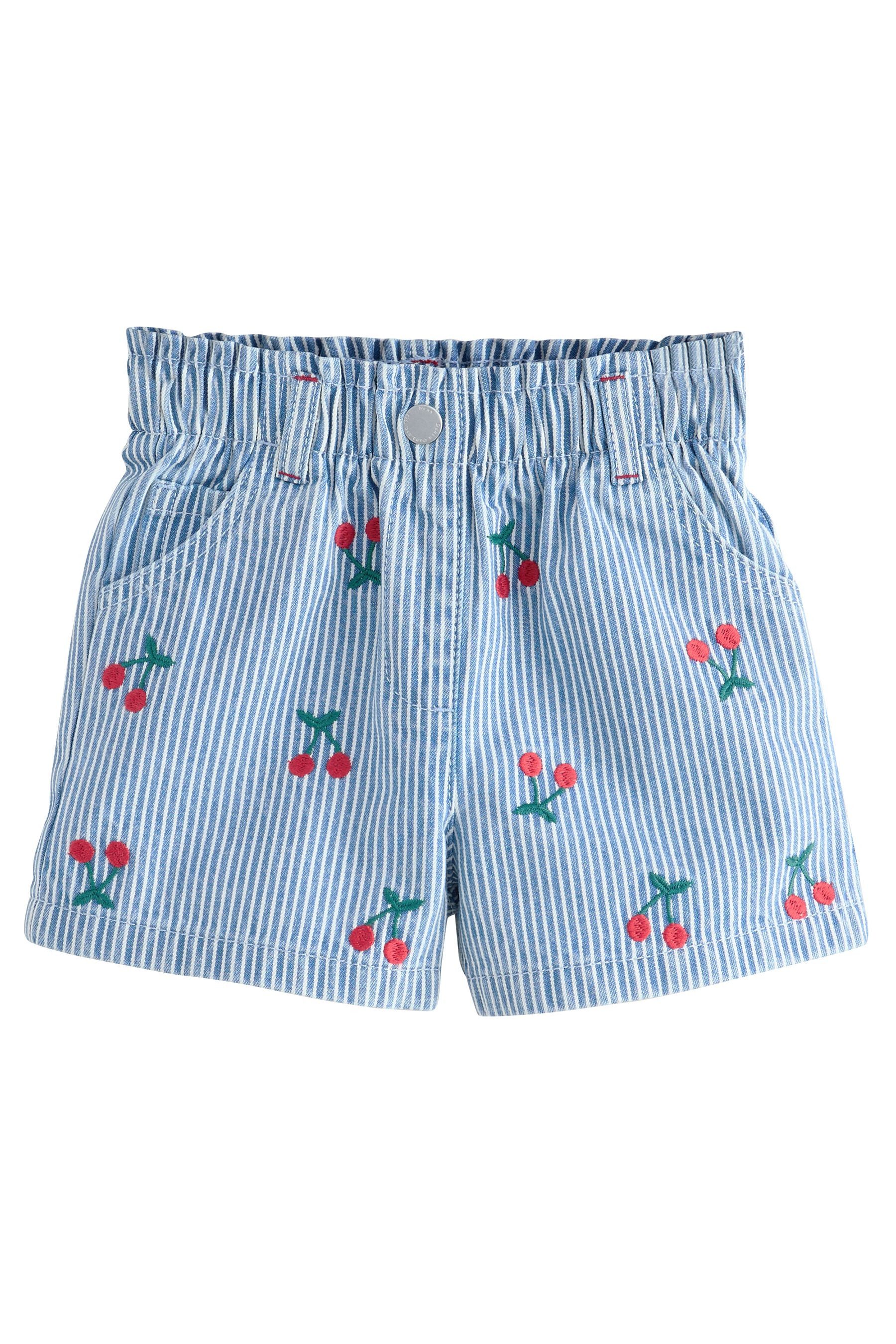 Next Shorts Denim-Shorts mit Kirsch-Detail aus günstig online kaufen