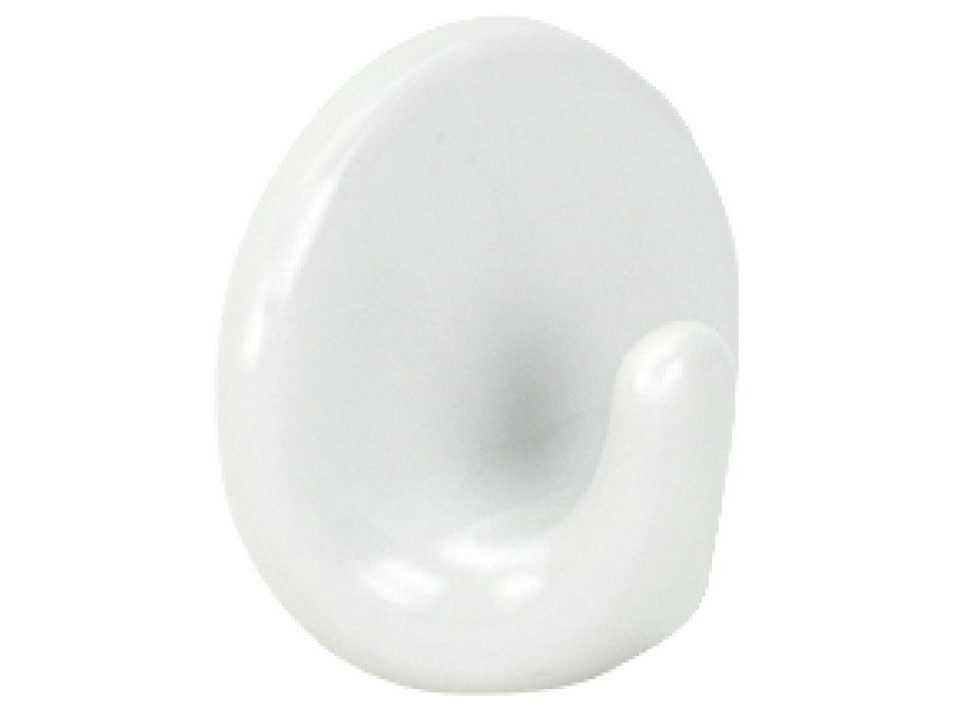 Hettich Wandhaken Hettich Haken selbstklebend 37 x 37 x 21 mm, weiß