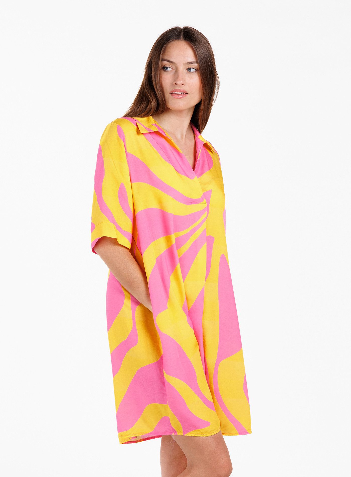 Key Largo Druckkleid WD KENYA v-neck günstig online kaufen