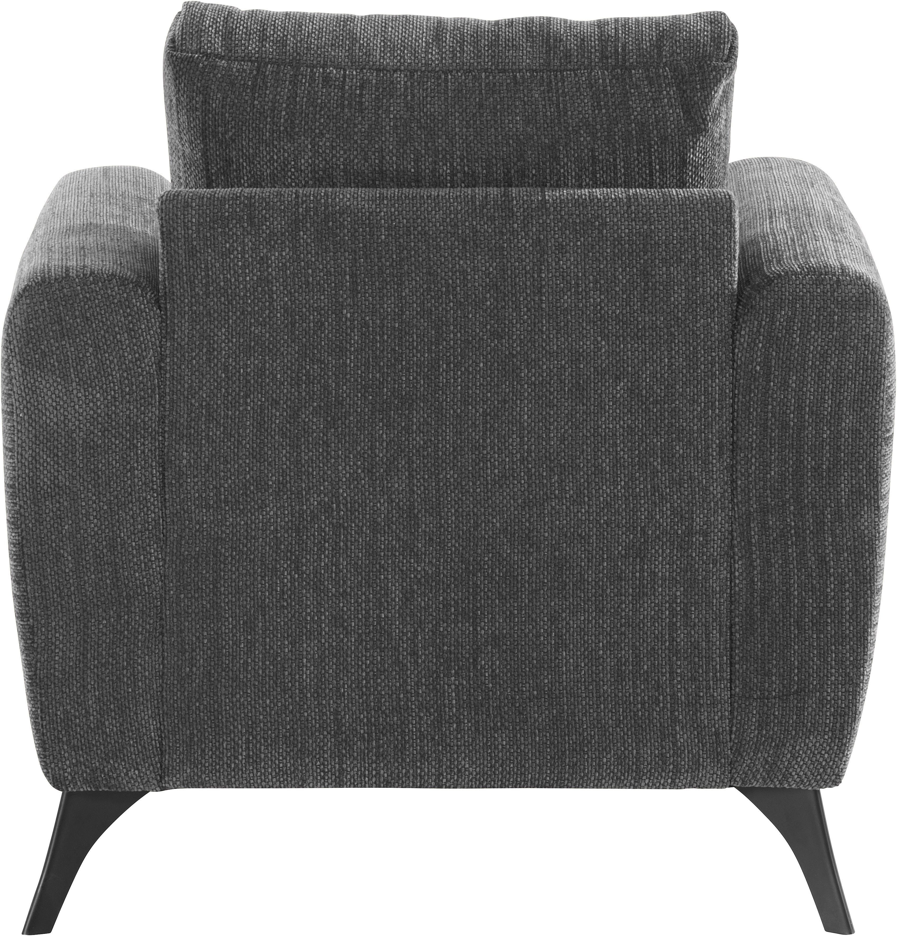 Lörby, auch Sitzbereich, im lose INOSIGN clean-Bezug, feine Sessel mit Kissen Steppung Aqua