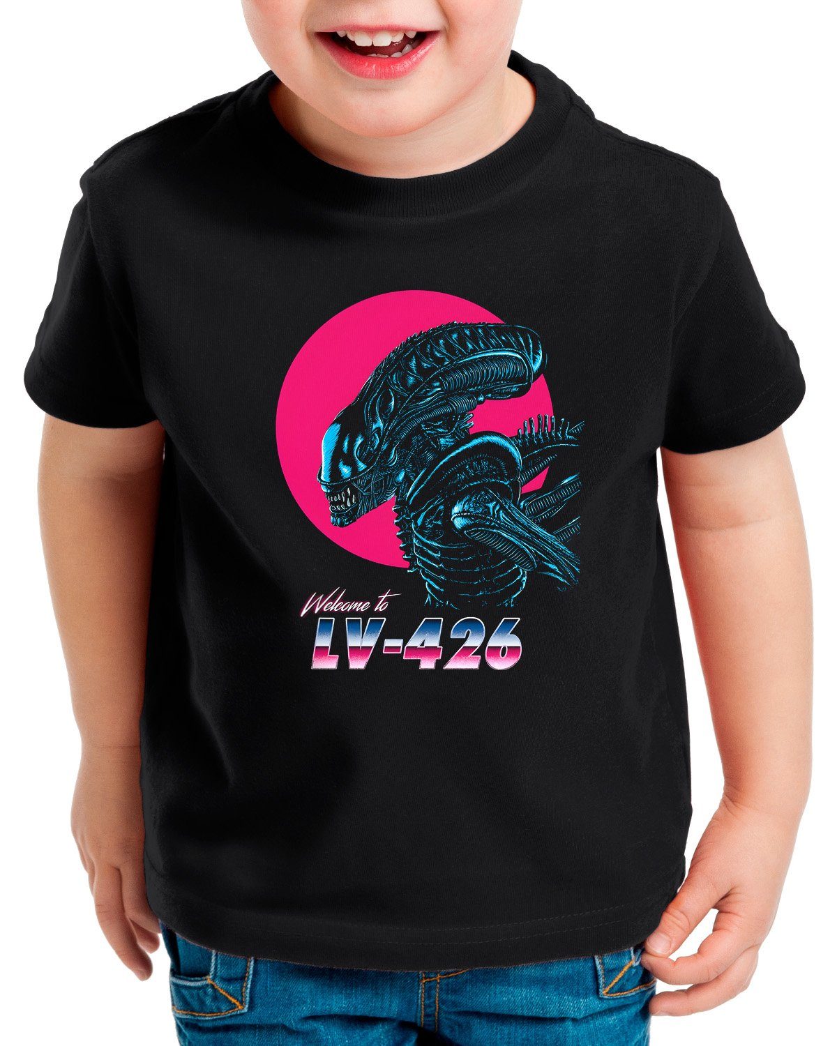 style3 Print-Shirt Kinder T-Shirt Come to LV-426 xenomorph alien ridley scott predator
